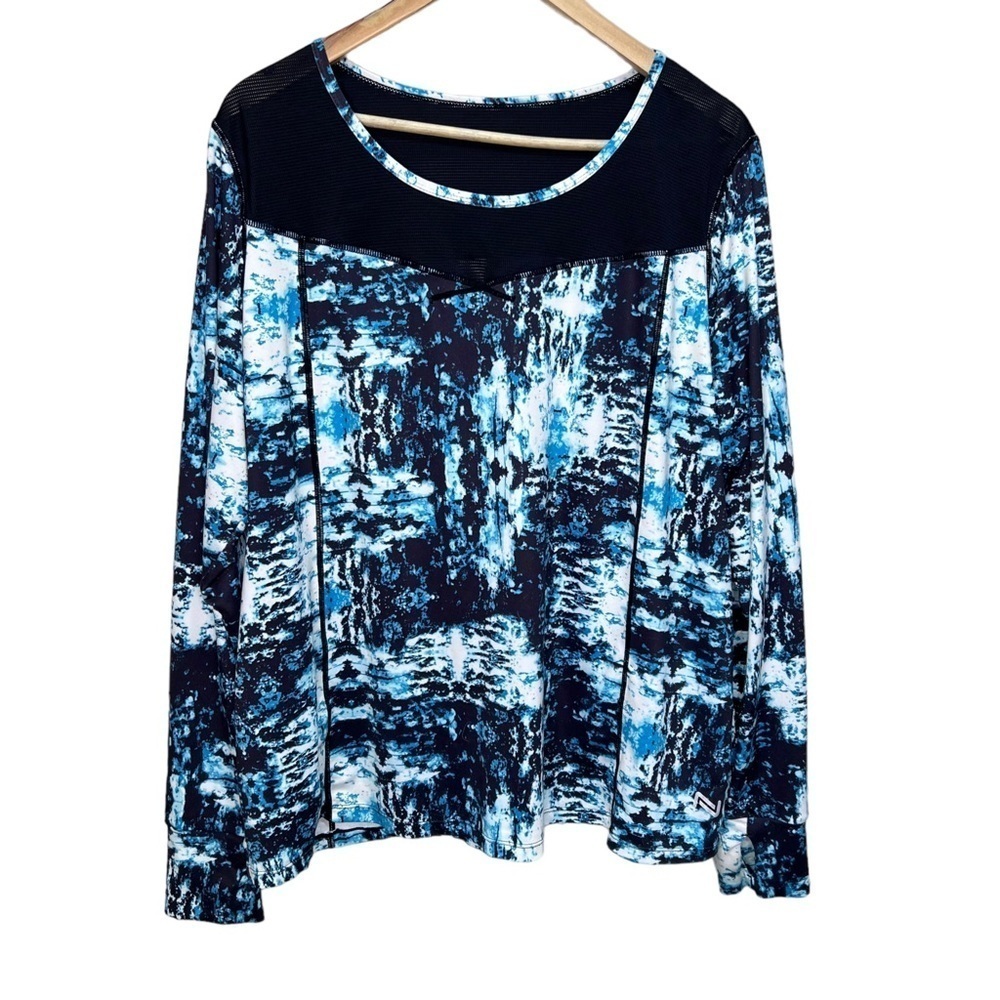 Pennington's Nola Activewear Long Sleeve Shirt  Size 2X